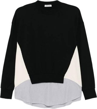 Undercover Felpa a strati - Nero