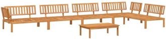 vidaXL Vidaxl - 6 Piece Garden Pallet Sofa Set Solid Wood Acacia