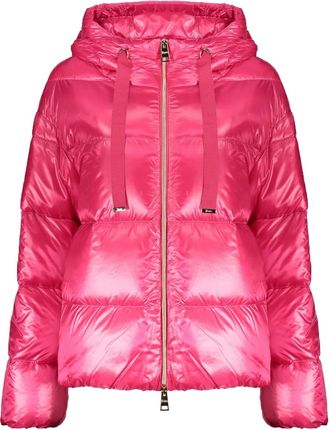Herno Piumino con applicazione - Rosa