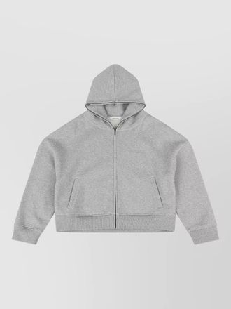Entire studios hoodie hood kangaroo pockets ribbed cuffs hem