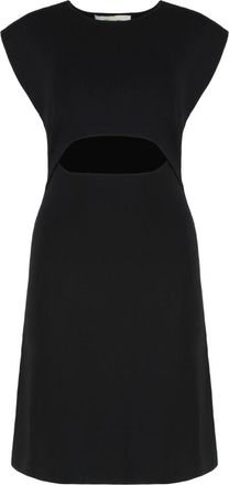 Yves Salomon Mujer, Vestidos, Negro, Talla: S