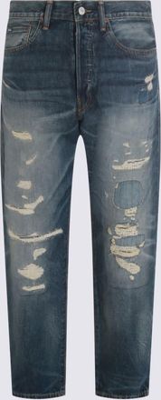 Polo Ralph Lauren Blue Cotton Jeans