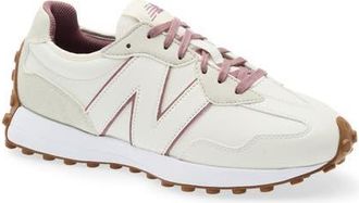 New Balance 327 Waterproof Spikeless Golf Shoe in Ivory/Brown at Nordstrom, Size 8.5