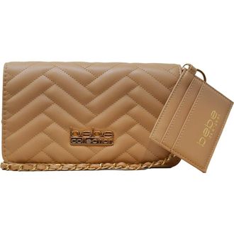 Bebe Sophia Large Crossbody Bag in Almond at Nordstrom Rack