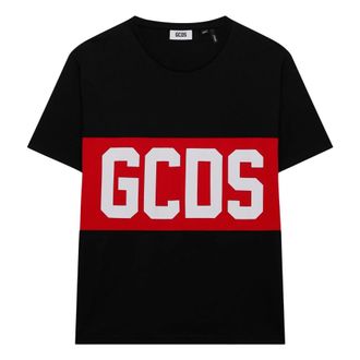 GCDS Gcds, Heren, Tops, Zwart, Maat: XL Katoen