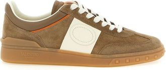 Valentino Garavani Heren, Schoenen, Bruin, Maat: 45 EU Leer