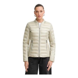A|X Armani Exchange Dames, Jassen, Beige, Maat: S Polyamide