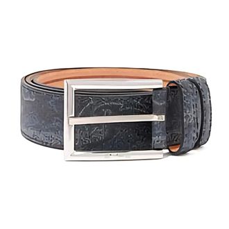 Etro Heren, Accessoires, Blauw, Maat: 90 CM Leer