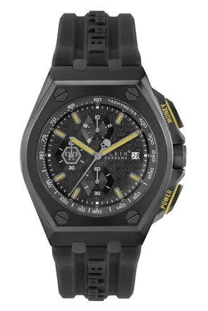 Philipp Plein Plein Extreme Heren Horloge Zwart PWGAA0221