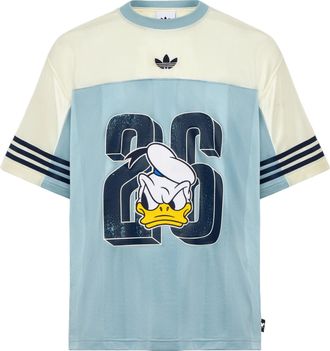 adidas x Disney Donald Duck Jersey Asia Sizing Ivory Ash Grey KU3106