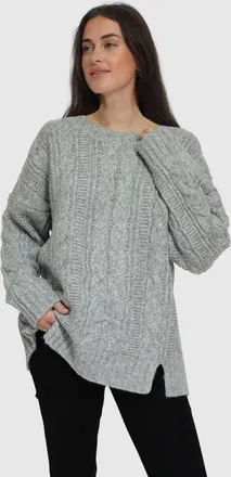 Belle & Bloom Perfect Me Oversized Crew Sweater