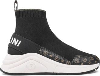 Pollini Zwarte lage sneakers - Dames - Sneakers - Zwart - 37 EU - Schoenen