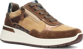 Ara Gardenia Wedge Sneaker in Brown at Nordstrom, Size 9.5