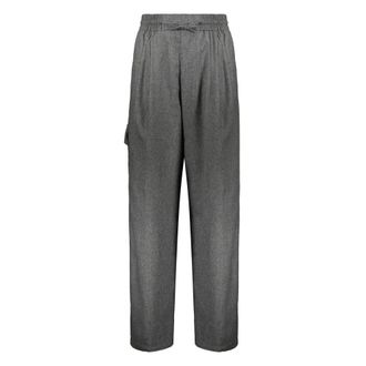 Yves Salomon Sweatpants, female, Gray, Size: 2XS Loose Trousers