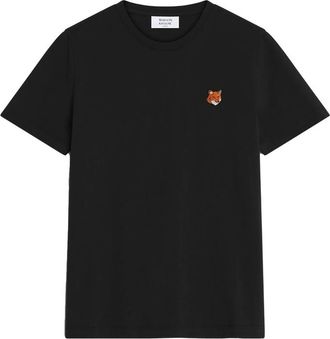 Maison Kitsun&eacute; Fox Head Cotton T-shirt