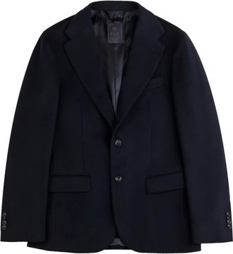 Fay Giacca con due bottoni - Blu