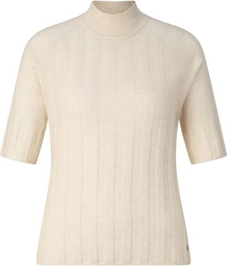 Bogner Virgin wool cashmere shirt Tina for women - Cream - 34