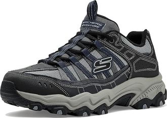 Skechers Afterburn Legacy Mens Shoes Navy/Gray : 11.5 EE - Wide, Textile