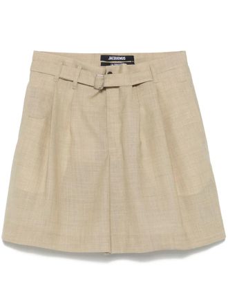 Jacquemus Le Short Fernando shorts - Neutrals