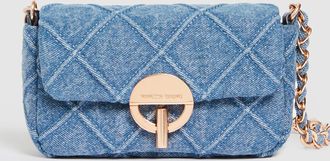 Vanessa Bruno Petit Sac Moon Denim Bleu