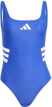 adidas 3 Stripes Uback Suit Badeanzug für Damen | blau