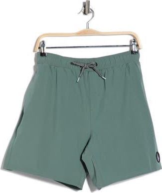 Volcom Manic Swim Trunks in Light Olive at Nordstrom Rack, Size Xx-Large