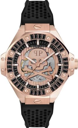 Philipp Plein Automatik Herrenuhr Plein $keleton Royal - Heren - Horloges - Zwart - ONE Size - Accessoires