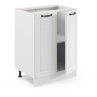Vicco Mobiletto base cucina R-Line, Bianco casa di campagna, 60 cm senza piano di lavoro Vicco