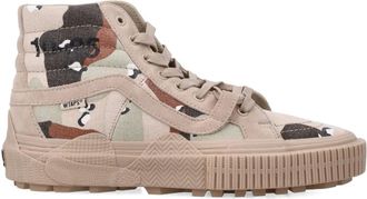 Vans Otw by Vans x Wtaps x Oamc Sk8-Hi Gl Lug sneakers met camouflageprint - Beige