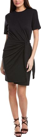 Vince Side Tie Midi Dress