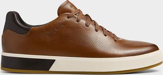 Cole Haan Mens Tan GrandPr Angleace sneakers Men