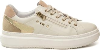 Nero Giardini Velvet-713 Sneaker - Dames - Sneakers - Wit - 37 EU - Leer - Schoenen
