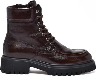 Guglielmo Rotta Schoenen, Dames, Bruin, 40 EU, Leer, Scarponcino Boot