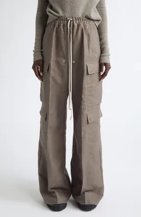Rick Owens Cargobelas Cargo Pants in Dust at Nordstrom, Size 38