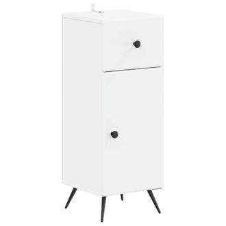 vidaXL Armario De Almacenamiento Para Ba&ntilde;o Breda Blanco Vidaxl