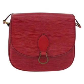 Louis Vuitton Pre-owned Vintage Shoulder Bag - Dames - Pre-owned - Rood - Maat: ONE Size Leer