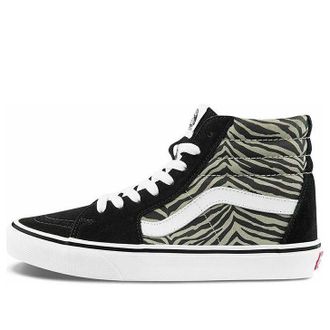 Vans SK8-HI Canvas Sneakers Black/White VN0A32QG9XB
