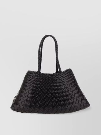 Dragon Diffusion santa croce big leather tote bag