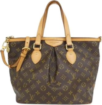 Louis Vuitton Pre-owned Handbags, female, Brown, Size: ONE SIZE Pre-owned Canvas Handbag