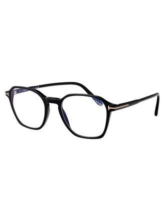 Tom Ford FT5804-B Black Acetate Eyeglasses - Black