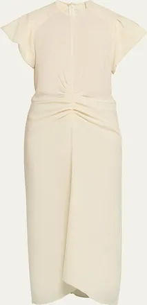 Isabel Marant Terena Gathered Waist Midi Dress