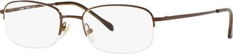 Sferoflex 52mm Oval optical glasses in Brown at Nordstrom