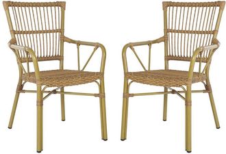 Safavieh Set Of 2 Bora Armchairs