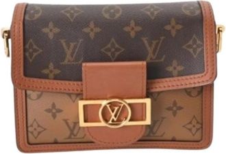 Louis Vuitton Pre-owned Cross Body Bags, female, Brown, Size: ONE SIZE Pre-owned Vintage Monogram Shoulder Bag
