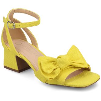 Journee Collection Women & apos;s Zevi Medium and Wide Width Dress Sandals
