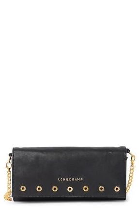 Longchamp Paris Wallet on a Chain in Black at Nordstrom Rack