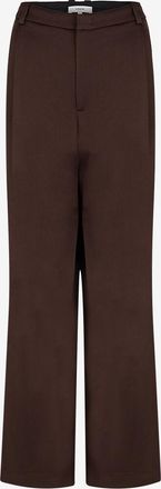 Vince Weite fliessende Bundfaltenhose aus Satin