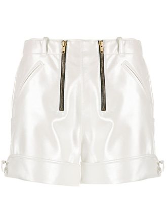 Philosophy di Lorenzo Serafini double-zip shorts - White
