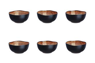 Bj&ouml;rn Borg Cuenco &Oslash;12cm - 6 Piezas - Marr&oacute;n salvaje