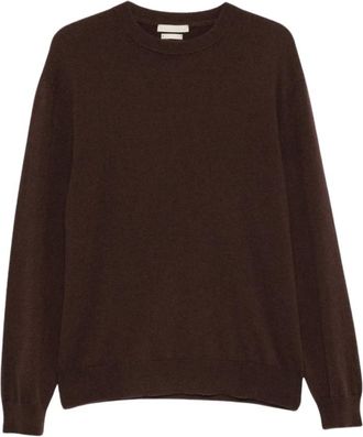 Daniele Fiesoli Jersey de cuello redondo - Knitwear - Hombre - Marr&oacute;n - 2XL